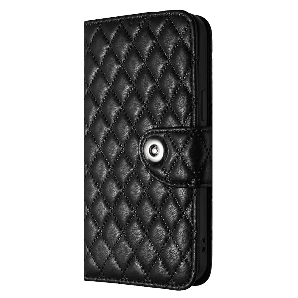 YB Imprinting Series-8 for Nokia G22 Case 7 Card Slots Rhombus PU Leather Stand Phone Cover YB Imprinting Series-8 for Nokia G22 Case 7 Card Slots Rhombus PU Leather Stand Phone Cover